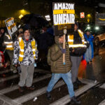 Amazon Warehouse Workers in New York City Join Protest